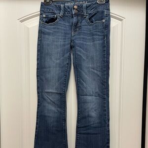 American Eagle Outfitters Dark Blue Flare Jeans